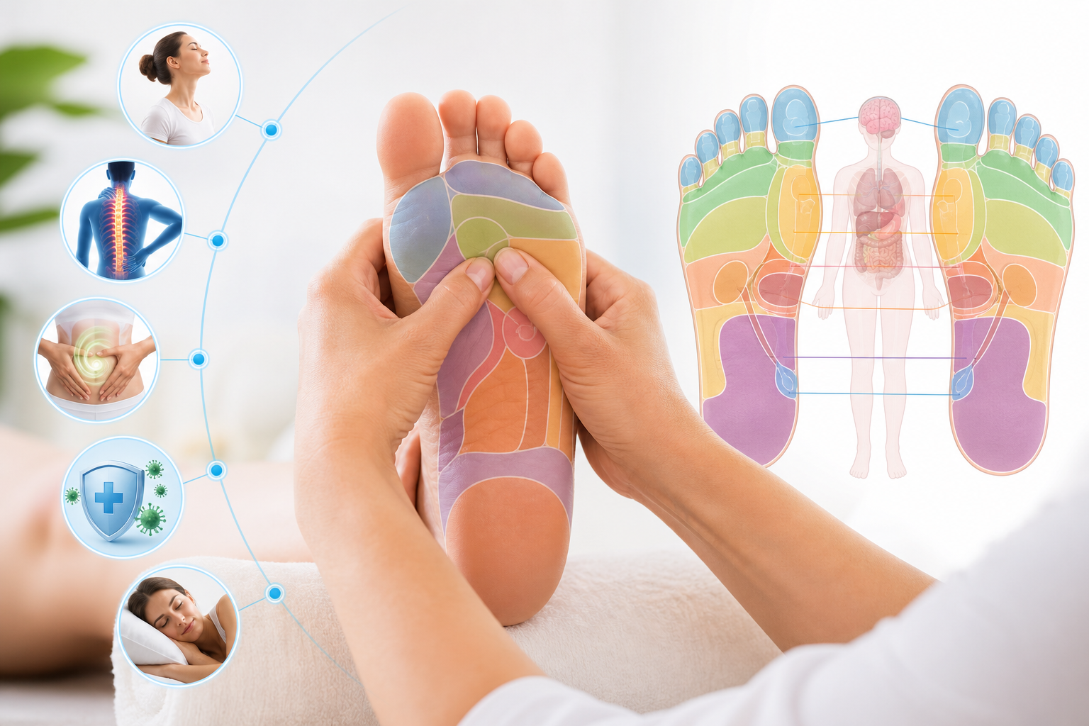 Benefits of seeing a reflexology regularly