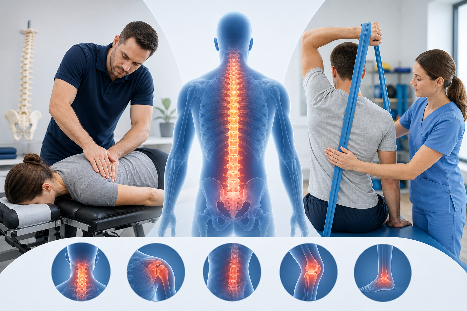 Chiropracteur ou kinésithérapeute : de lequel avez-vous besoin ?