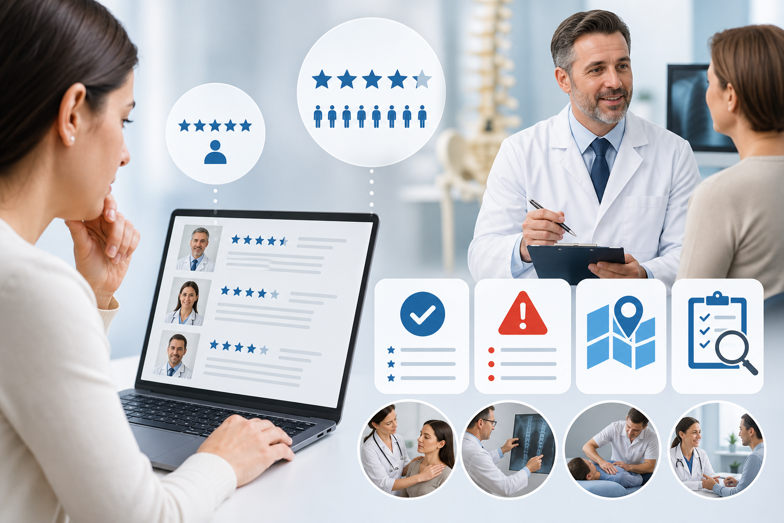 Comment lire les avis sur les prestataires de santé et trouver vraiment le bon prestataire