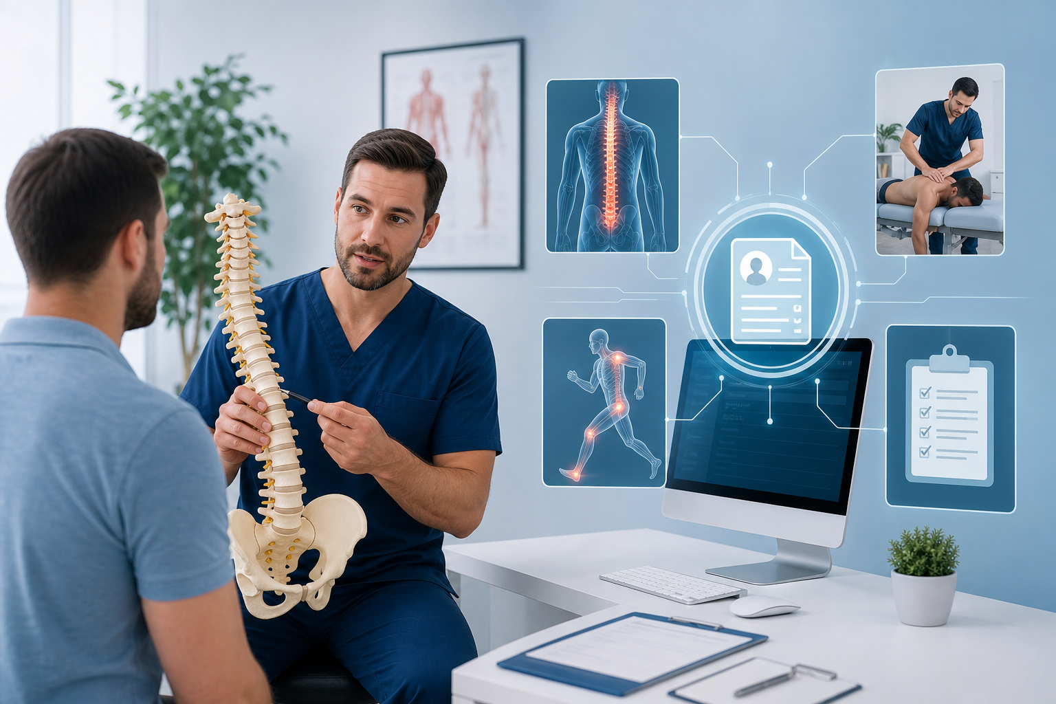 Améliorez votre pratique chiropratique grâce aux notes SOAP personnalisables d'EHR !