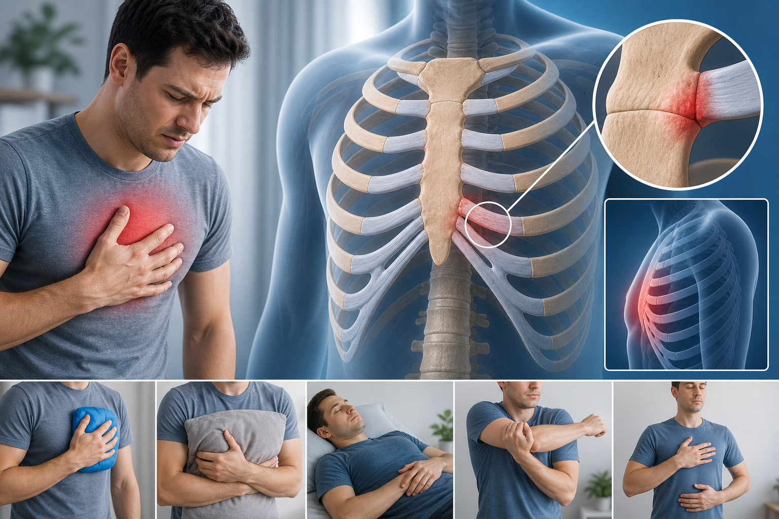 Living with Chondrosternal Joint Sprain: Patient Guide