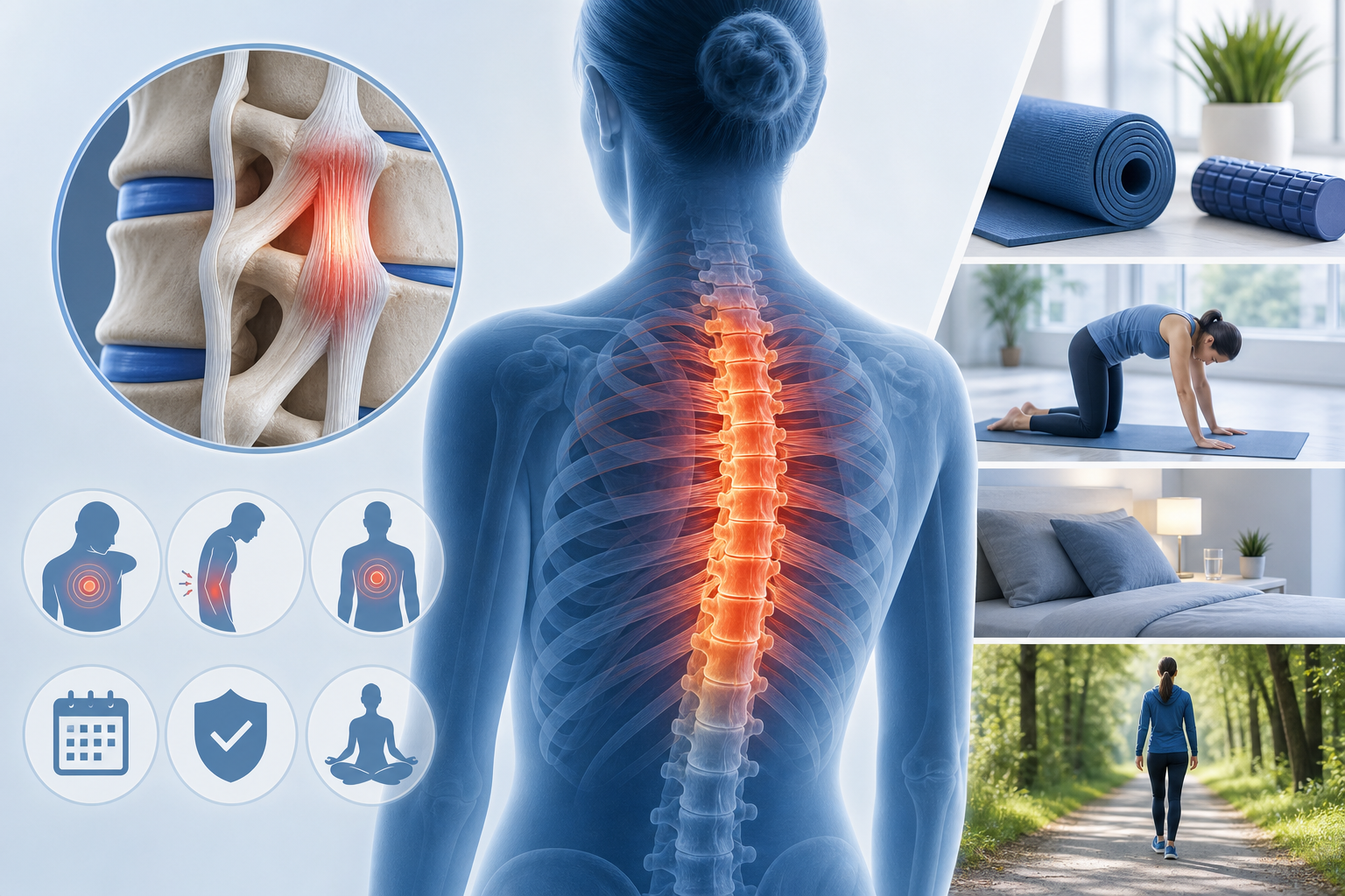 Living with Thoracic Spine Ligament Sprain: Step Guide