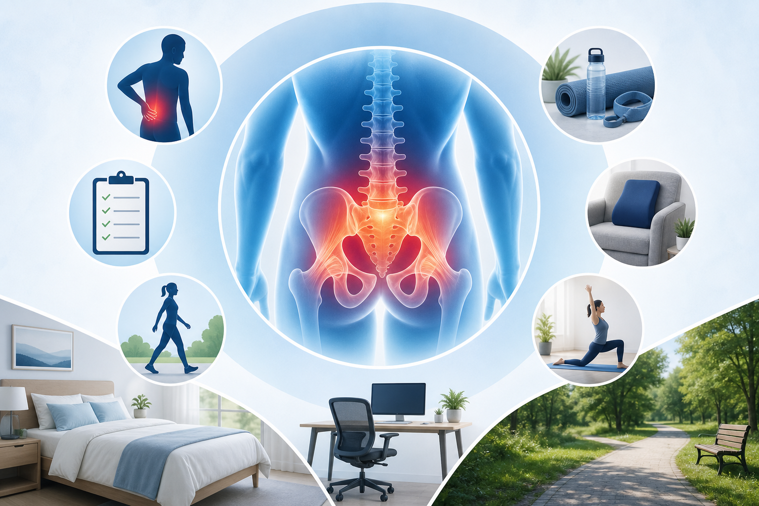 Living with Lumbar Spine & Pelvis Sprain: Complete Guide