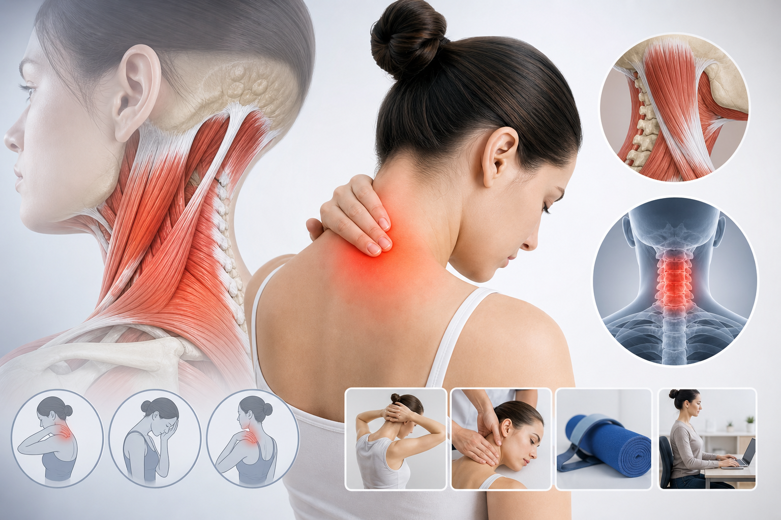 Living with Strain of muscle, fascia and tendon at neck level, initial encounter: A Comprehensive Guide