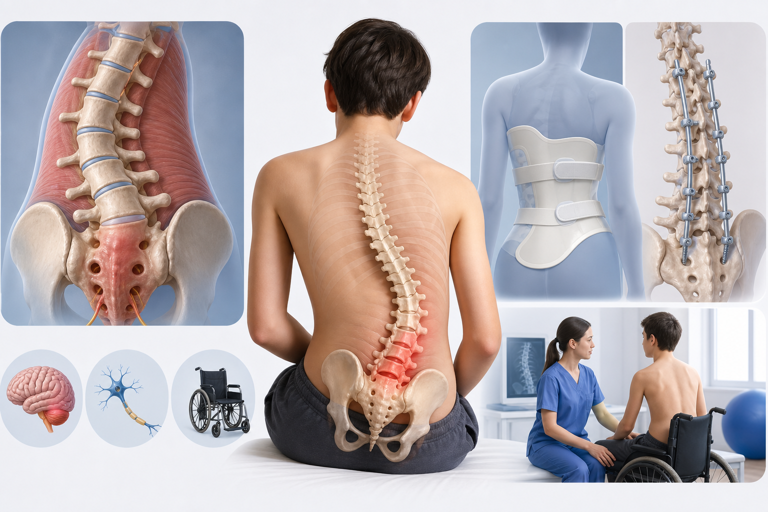 Neuromuscular scoliosis, lumbosacral region: What Patients Need to Know