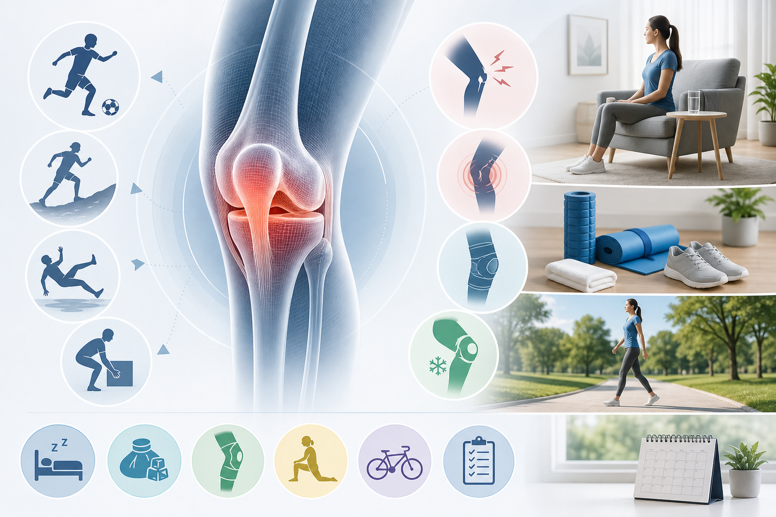 Right Knee Sprain Guide: From Injury to Recovery