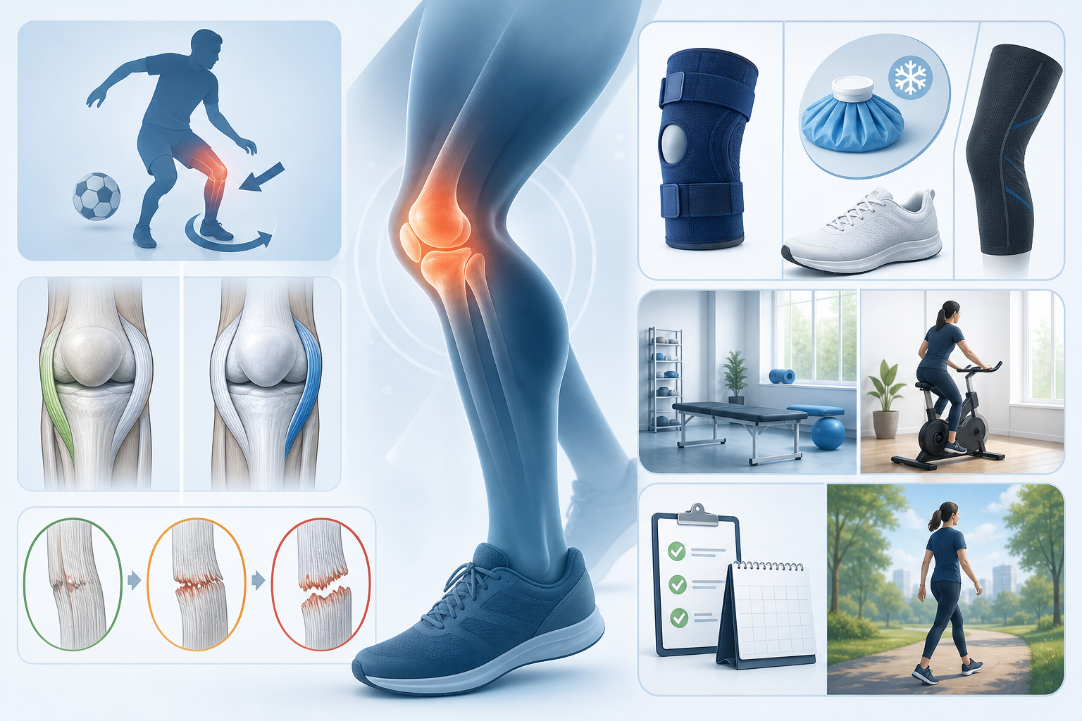 Conservative vs Surgical Treatment for Left Knee Sprain
