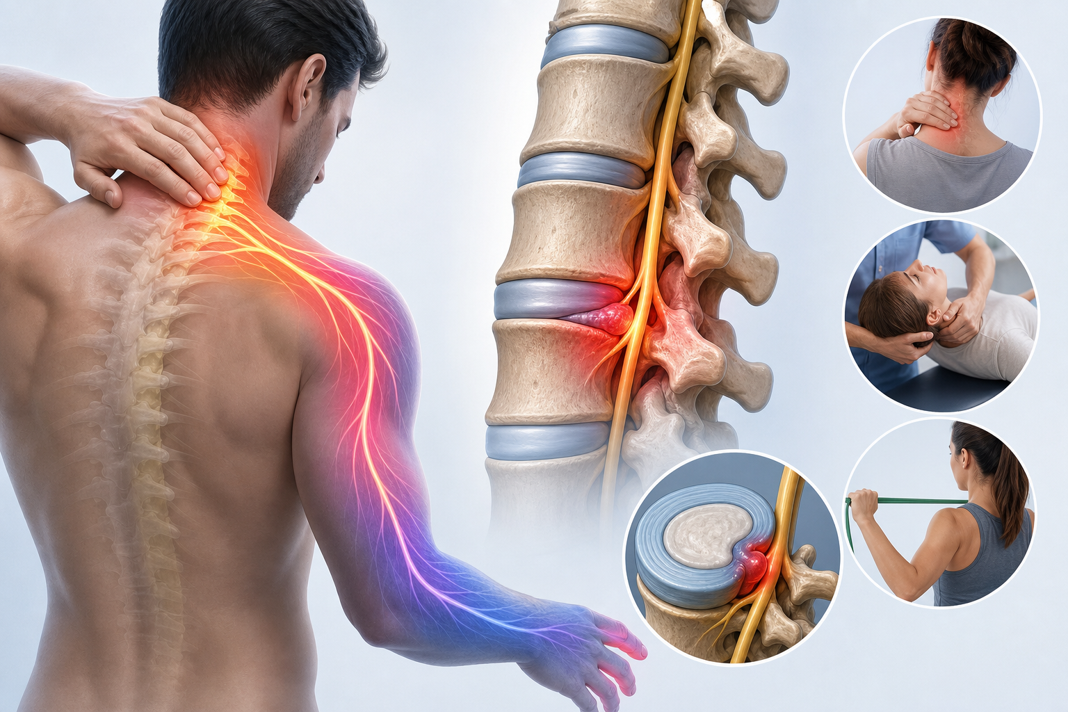 Understanding Cervical disc disorder with radiculopathy: Symptoms, Causes, and Treatment