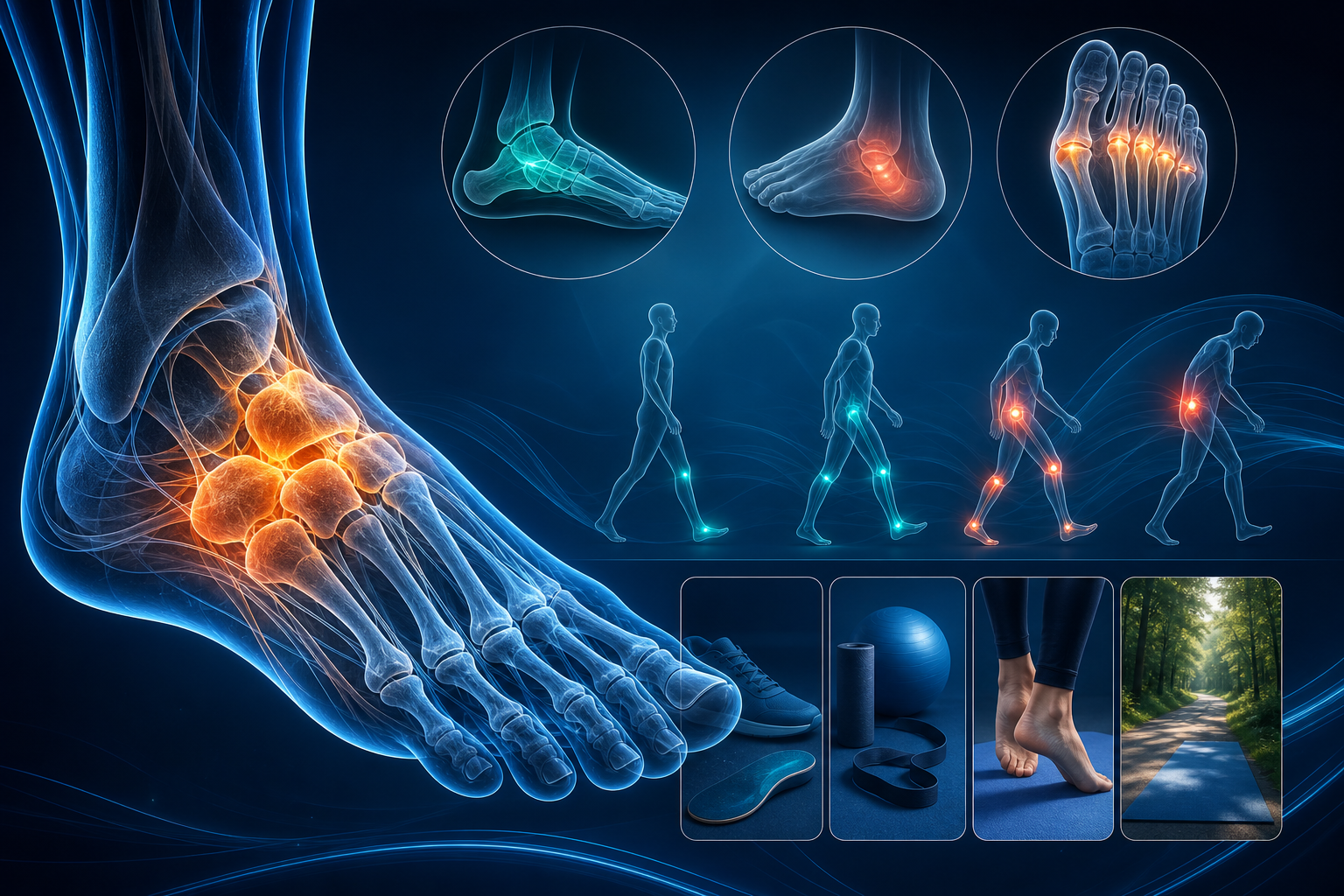 Comprendre la subluxation du pied : symptômes, causes et traitement