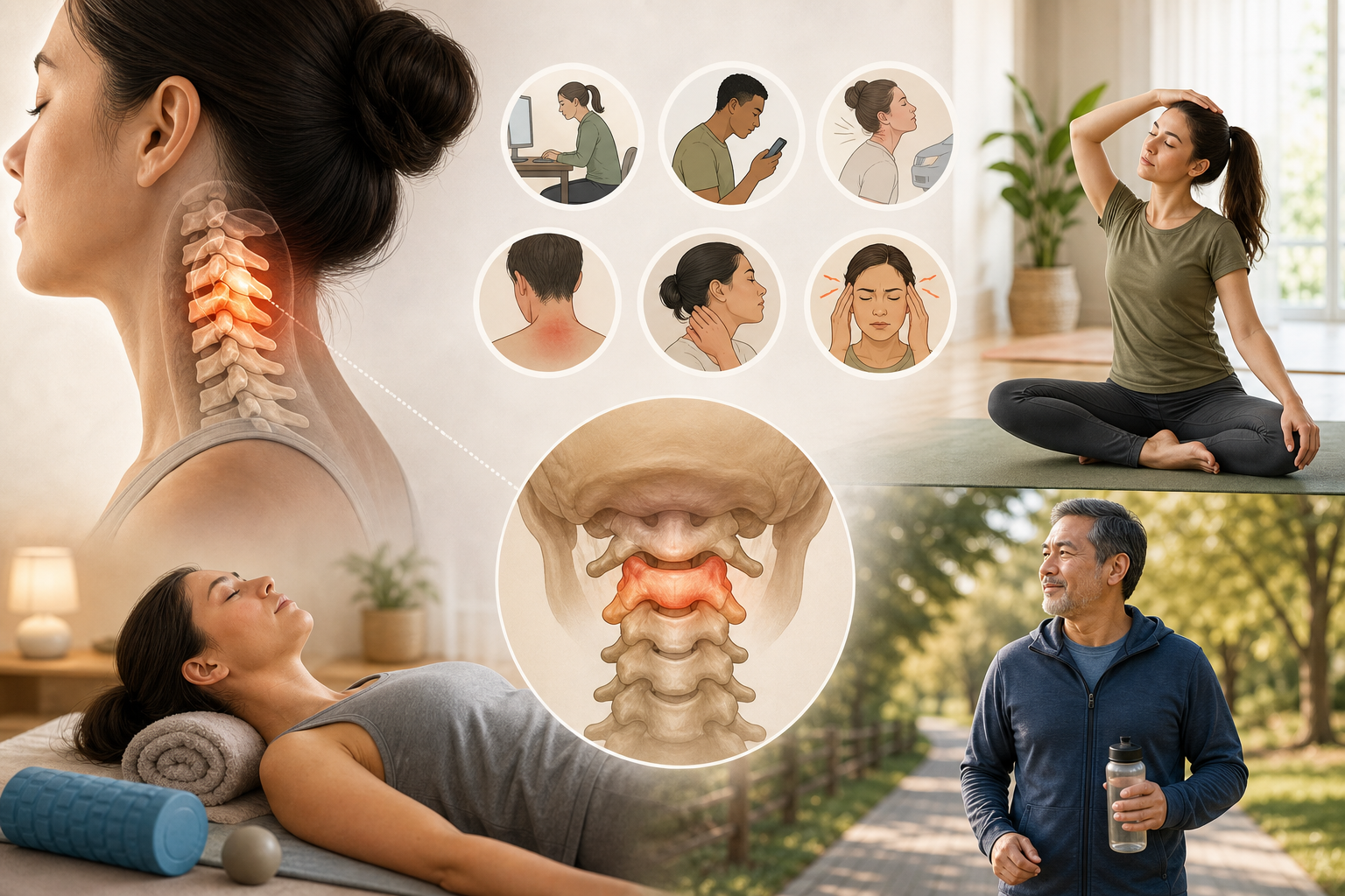 Understanding C2-C3 Neck Vertebra Misalignment: Symptoms, Causes, and Conservative Treatment