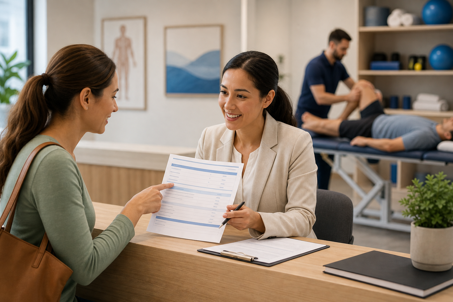 Comprendre vos avantages Memorial Clinical Associates (MCA) pour la physiothérapie