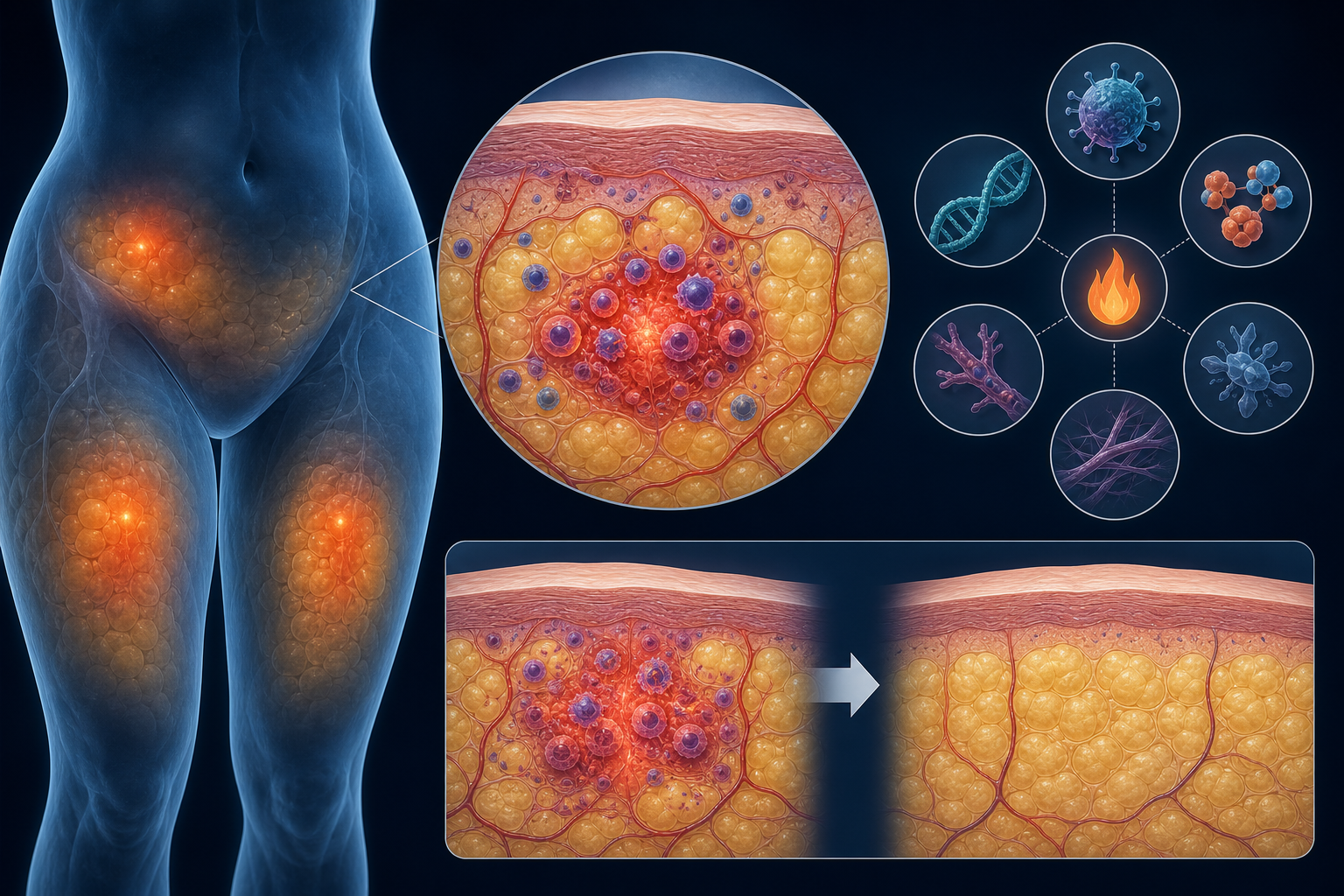 Panniculite : ce que les patients doivent savoir sur cette affection inflammatoire