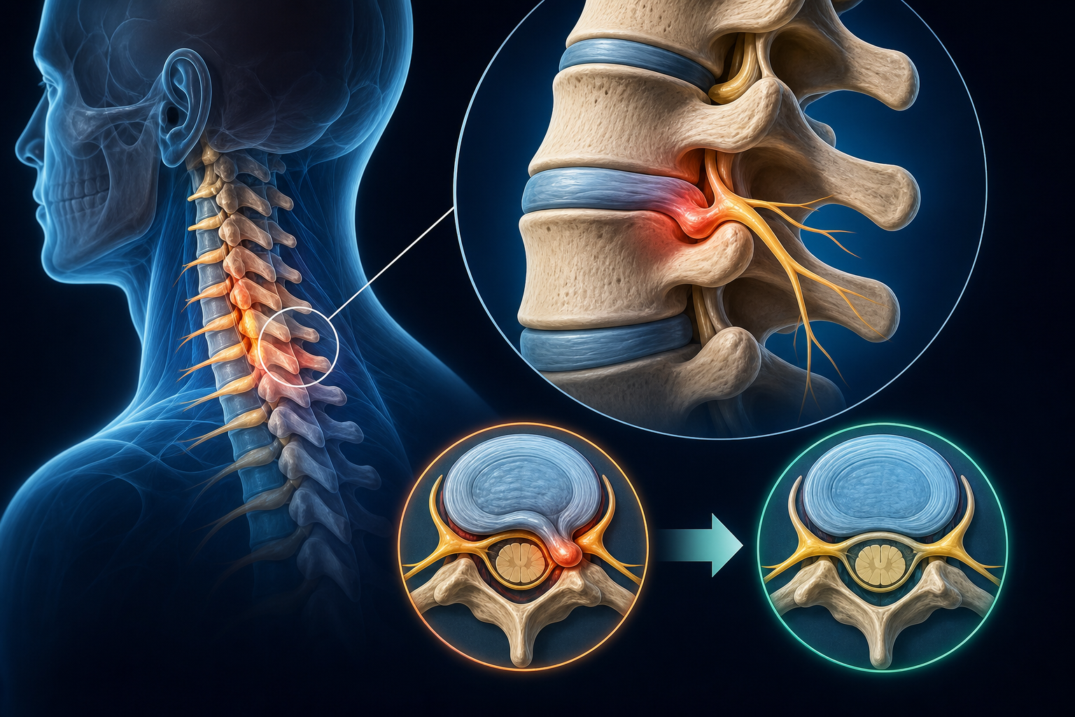 Understanding Cervical Disc Problems: Symptoms, Causes, and Conservative Treatment Options