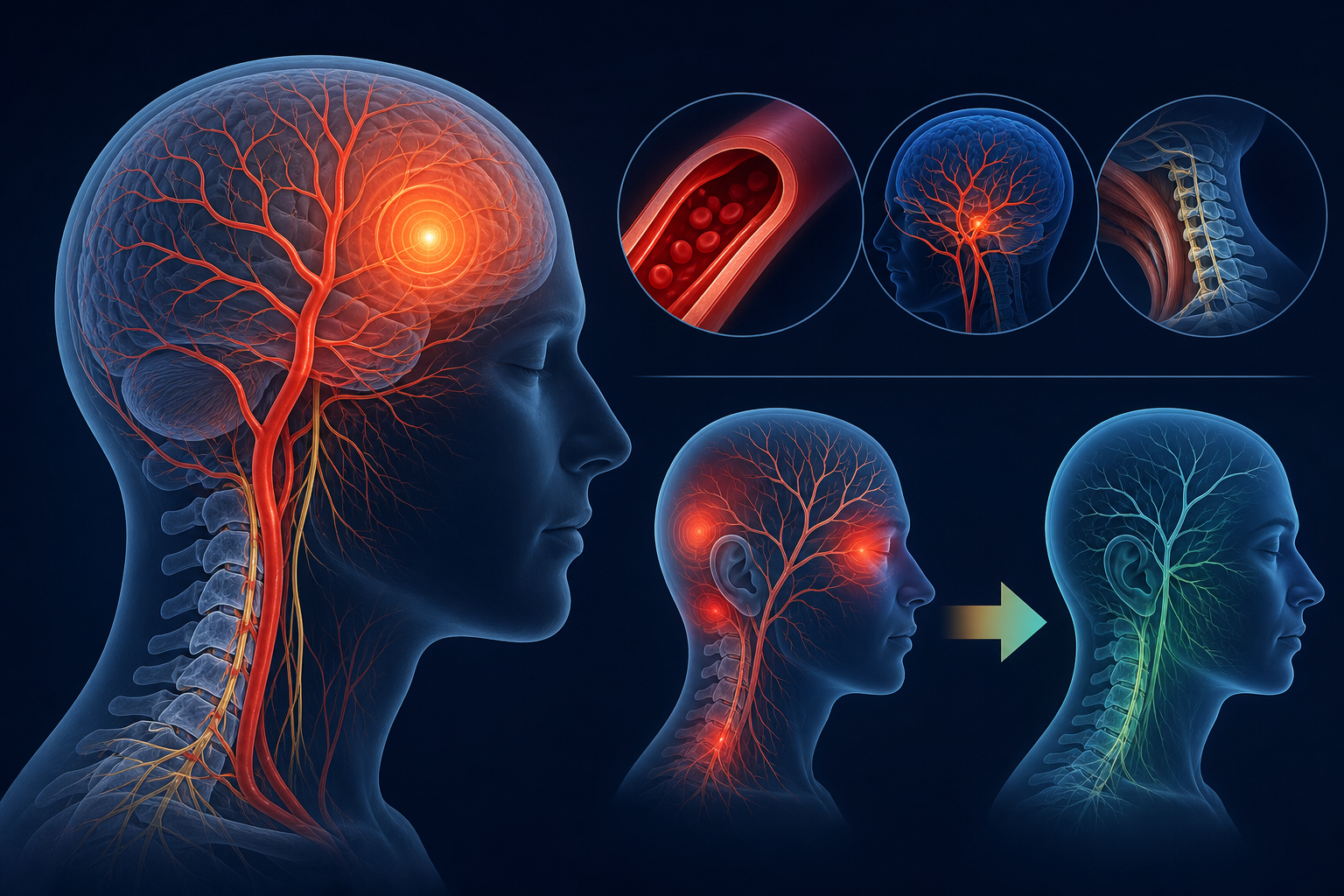 Understanding Vascular Headaches: Symptoms, Causes, and Conservative Treatment Options