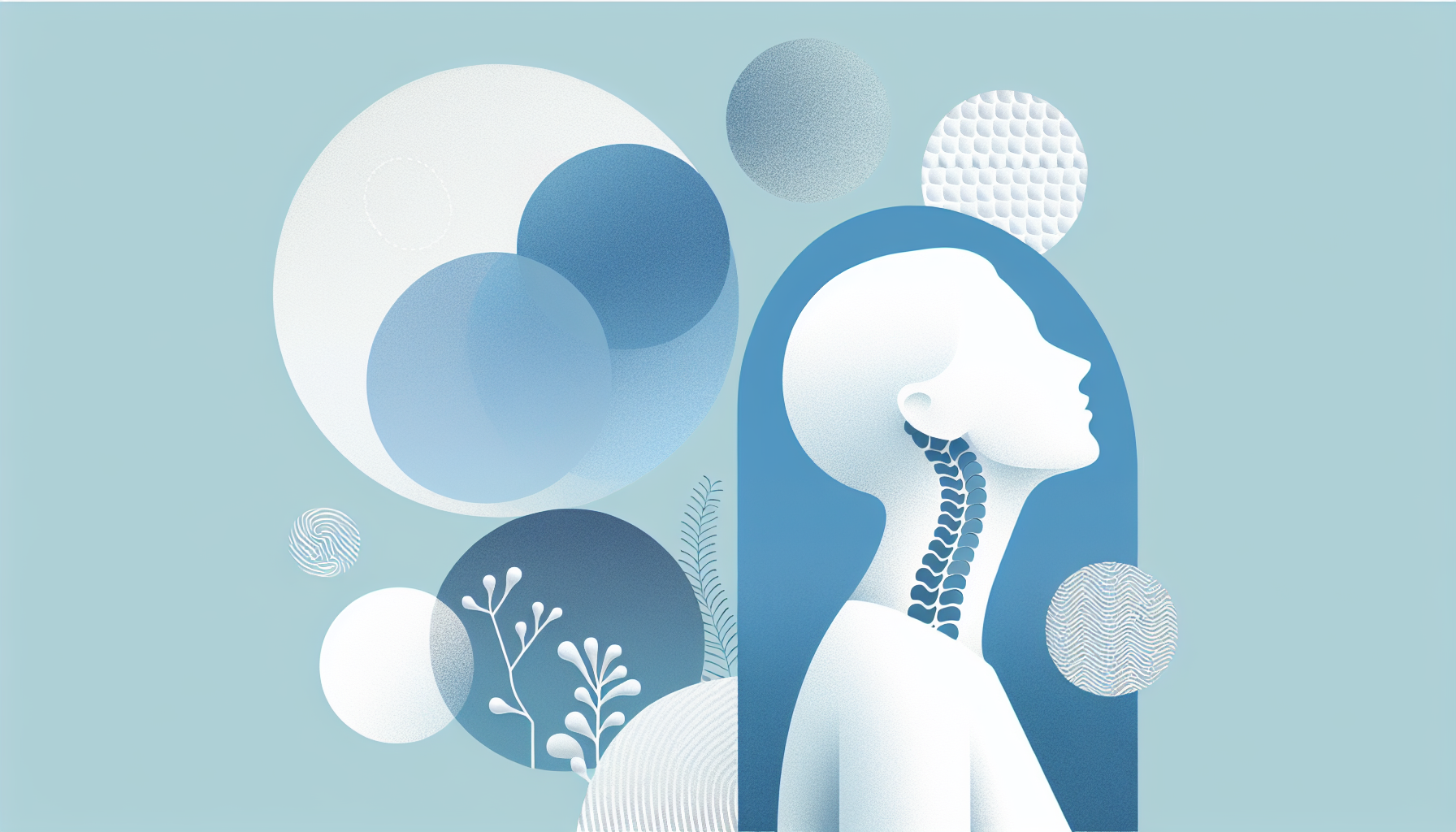 De nombreuses femmes atteintes du syndrome prémenstruel souffrent également de problèmes de cou