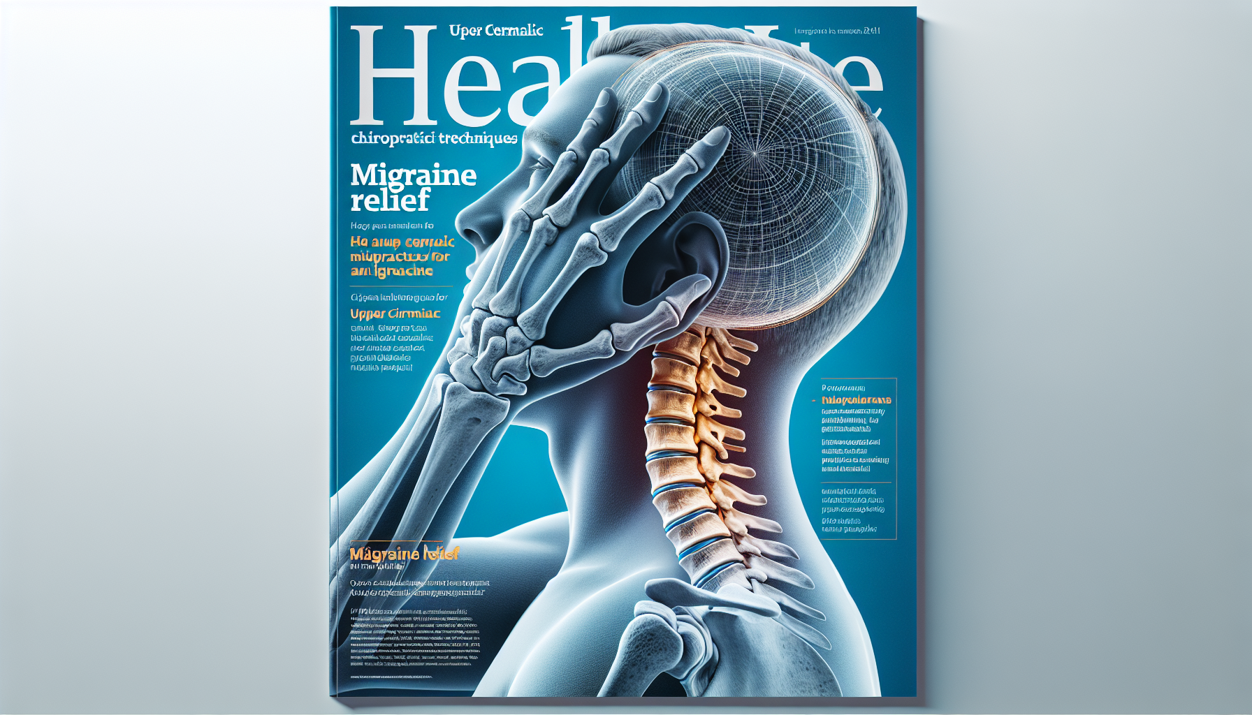 Upper Cervical Chiropractic Techniques for Migraine Relief